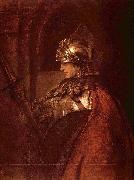 Mann mit Rustung Rembrandt